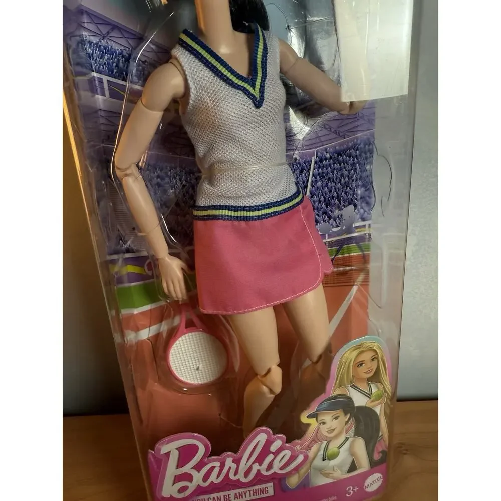 MATTEL Barbie Doll & Accessories, Career Tennis Player Doll HKT73 NRFB